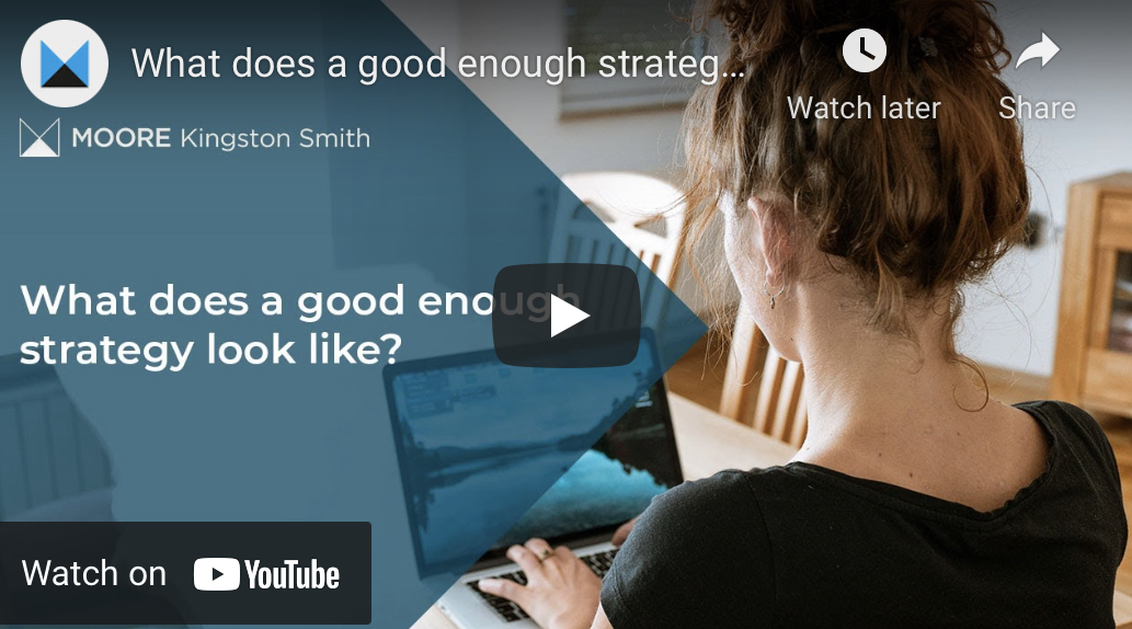 What does a good enough strategy look like? YouTube thumbnail