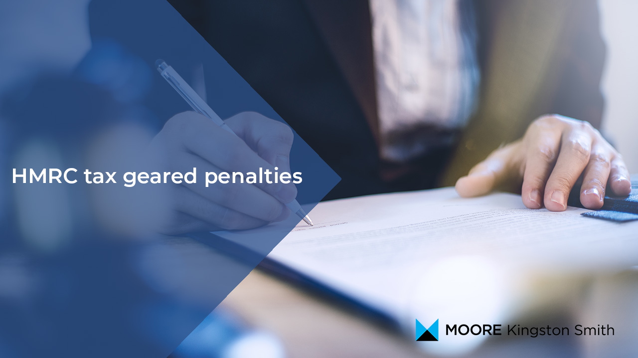 HMRC tax geared penalties