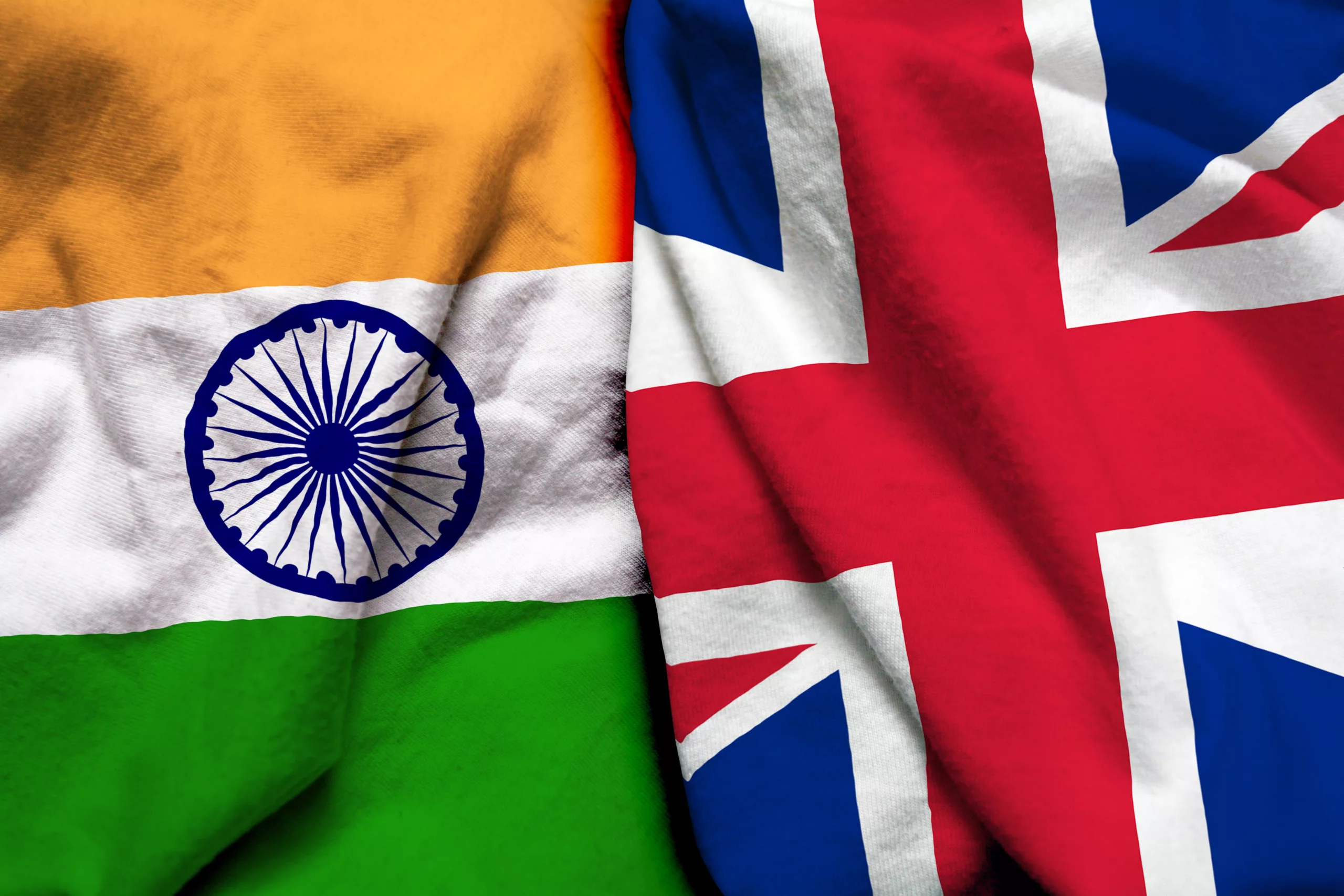 India,And,England,Flags,Together